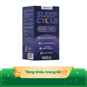 Thực phẩm bảo vệ sức khỏe Faroson Sleep Cycle (Hộp 60 viên)