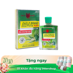 Dầu Khuynh Diệp Eagle Brand Plus+ Chống Muỗi - 25ml