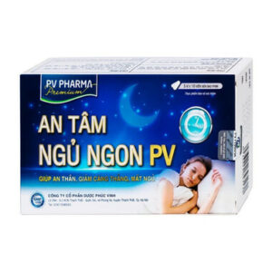 Viên uống An Tâm Ngủ Ngon PV Pharma giúp an thần, giảm căng thẳng (5 vỉ x 10 viên)