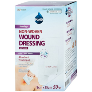 Băng gạc vô trùng Non-Woven Wound Dressing 9cm x 15cm Young Chemical hỗ trợ bảo vệ vết thương (50 miếng)