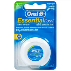 Chỉ nha khoa Oral-B Essential Floss hỗ trợ làm sạch giữa các khe răng (6 cuộn x 50m)