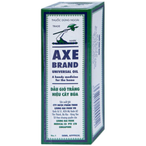 Dầu gió trắng Cây Búa Axe Brand Universal Oil hỗ trợ giảm nhức đầu, cảm, sổ mũi (56ml)