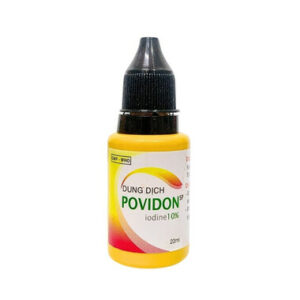 Dung dịch sát khuẩn Povidine 10% ngừa nhiễm khuẩn vết thương (20ml)