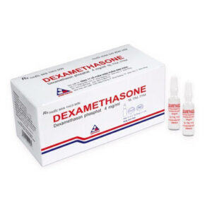 Dung dịch tiêm Dexamethasone 4mg/1ml Vinphaco điều trị trạng thái hen, bệnh dị ứng nặng (10 ống x 1ml)