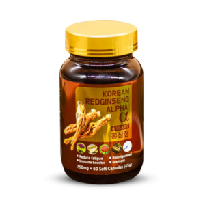 Thực phẩm bảo vệ sức khỏe Korean Redginseng Alpha (60 viên)