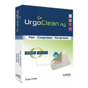 Gạc UrgoClean 10cm x10cm thấm hút và loại bỏ mảnh hoại tử (10 miếng)