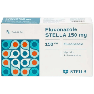 Thuốc Fluconazole Stella 150mg điều trị viêm màng não, nhiễm nấm Candida (Hộp 1 viên)