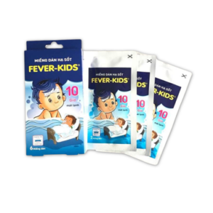 Miếng dán hạ sốt Fever Kids - Hộp 3 gói