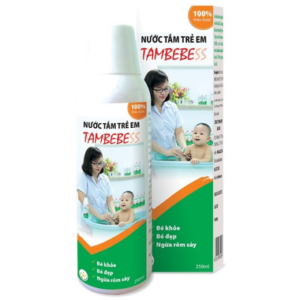 Nước tắm thảo dược TAMBEBESS hỗ trợ ngăn ngừa rôm rẩy, mụn nhọt (250ml)