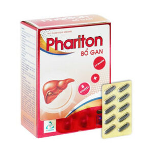 Phariton Bổ Gan hỗ trợ giải độc, tăng cường chức năng gan hộp 30 viên