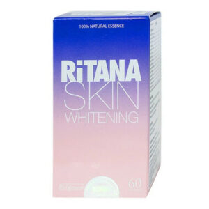 Viên uống Ritana Skin Whitening Ecogreen hỗ trợ da trắng hồng tự nhiên, giúp làm mờ sạn nám (60 viên)