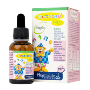 Siro Fitobimbi Omega Junior Gocce Pharmalife bổ sung acid béo không no Omega-3, Omega-6 (30ml)