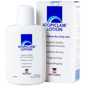 Sữa dưỡng ẩm Atopiclair Lotion Menarini giảm ngứa, rát, đau do viêm da cơ địa, viêm da tiếp xúc (120ml)