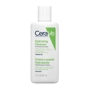 Sữa rửa mặt Cerave Hydrating Cleanser cho da khô, da thường (88ml)