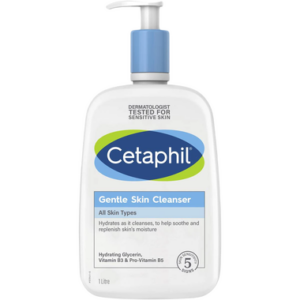 Sữa rửa mặt Cetaphil Gentle Skin Cleanser lành tính cho da nhạy cảm (1Lít)