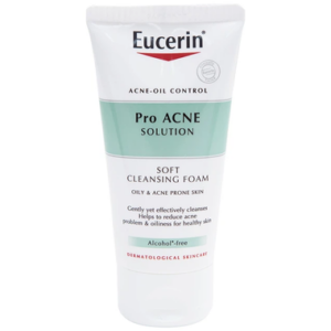 Sửa rửa mặt tạo bọt dịu nhẹ Eucerin Acne-Oil Control Pro Acne Solution Soft Cleansing Foam (50g)