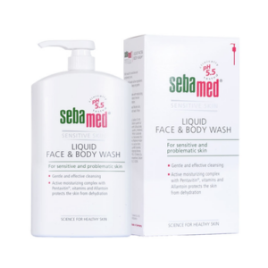 Sữa rửa mặt và tắm toàn thân da nhạy cảm Sebamed pH5.5 (200ml)