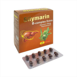 Viên uống Silymarin B-Complex Extra giúp mát gan, lợi mật, tăng cường chức năng gan (10 vỉ x 10 viên)