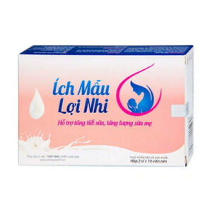 Viên uống Ích Mẫu Lợi Nhi IMC hỗ trợ tăng tiết sữa, tăng lượng sữa mẹ (2 vỉ x 10 viên)