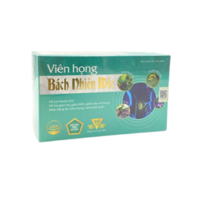 Thực phẩm bảo vệ sức khoẻ Viên Họng Bách Nhiên Mộc (60 viên)