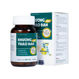 Thực phẩm bảo vệ sức khoẻ viên xương khớp Khương Thảo Đan Gold - Hộp 30 viên