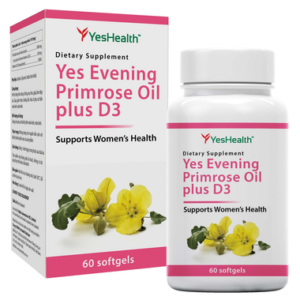 Thực phẩm bảo vệ sức khỏe Yes Evening Primrose Oil plus D3 (60 viên)