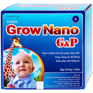 Thực phẩm bổ sung Siro Grow Nano G&P