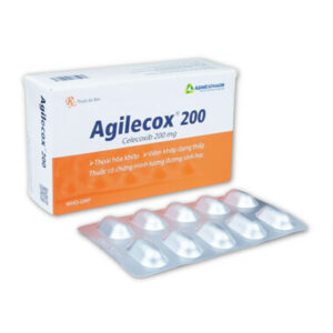 Thuốc Agilecox 200 Agimexpharm điều trị thoái hoá khớp, viêm khớp dạng thấp (4 vỉ x 10 viên)