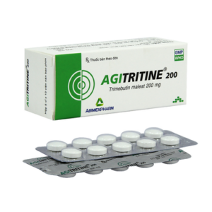 Thuốc Agitritine 200mg hỗ trợ điều trị đau do co thắt dạ dày, hội chứng ruột kích thích (Hộp 50  viên)