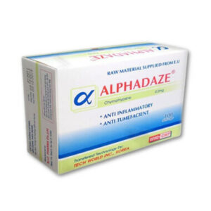 Thuốc ALPHADAZE điều trị viêm và phù nề chấn thương, sau phẩu thuật (100 viên)