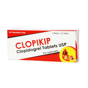 Thuốc Clopikip 75 phòng ngừa nhồi máu cơ tim (30 viên)