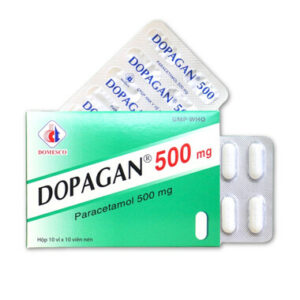 Thuốc Dopagan 500mg Domesco giảm đau và hạ sốt (100 viên)