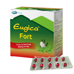 Thuốc Eugica Fort DHG hỗ trợ điều trị ho, đau họng, sổ mũi