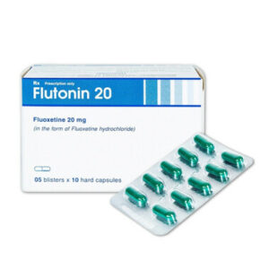 Thuốc Flutonin 20 điều trị bệnh trầm cảm (5 vỉ x 10 viên)