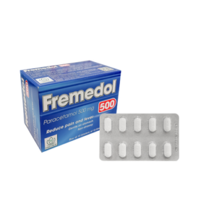 Thuốc Fremedol 500mg giảm đau, hạ sốt từ nhẹ đến vừa