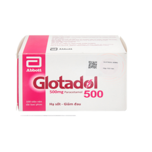 Thuốc Glotadol 500Mg Glomed Hỗ Trợ Giảm Đau, Hạ Sốt (10 Vỉ X 10 Viên)