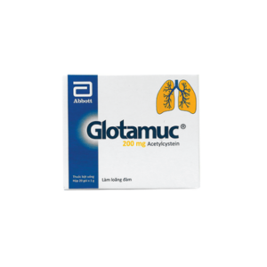 Thuốc Glotamuc Glomed hỗ trợ làm loãng đàm (10 vỉ x 10 viên)