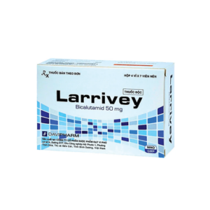 Thuốc Larrivey 50mg điều trị ung thư tiền liệt tuyến tiến triển 28 viên