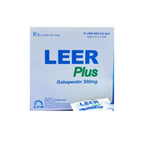 Thuốc Leer plus 300mg SPM điều trị động kinh, đau thần kinh