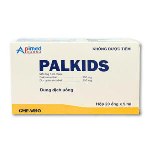 Thuốc Palkids Bổ Sung Vitamin, Canxi, Điều Trị Suy Nhược Cơ Thể (Hộp 20 Ống X 5ml)