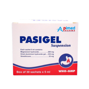 Thuốc Pasigel Apimed điều trị viêm loét dạ dày-tá tràng (30 gói x 5ml)