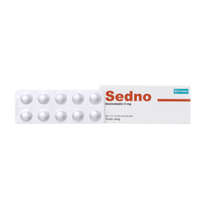 Thuốc Sedno điều trị viêm mũi dị ứng, mày đay (1 vỉ x 10 viên)