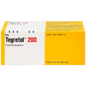 Thuốc Tegretol 200mg điều trị bệnh động kinh (5 vỉ x 10 viên)