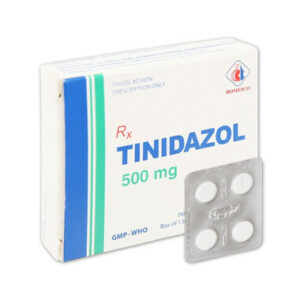 Thuốc Tinidazol 500mg Domesco dự phòng nhiễm khuẩn sau phẫu thuật (1 vỉ x 4 viên)
Thuốc Tinidazol 500mg Domesco dự phòng nhiễm khuẩn sau phẫu thuật (1 vỉ x 4 viên)