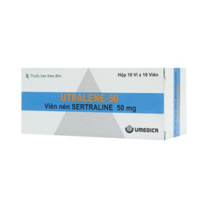 Thuốc Utralene 50mg Umedica điều trị trầm cảm (10 vỉ x 10 viên)