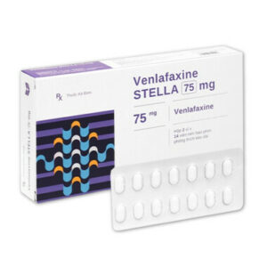 Thuốc Venlafaxine Stella 75mg điều trị các cơn trầm cảm nặng (2 vỉ x 14 viên)