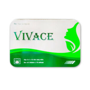 Thuốc Vivace Pymepharco chống oxy hóa và bổ sung Vitamin cho cơ thể (10 vỉ x 10 viên)