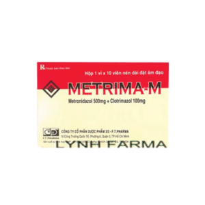 Viên đặt âm đạo Metrima Dược 3-2 điều trị nấm candida (1 vỉ x 1 viên)