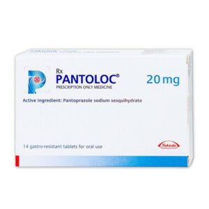 Viên nén Pantoloc 20mg Takeda điều trị trào ngược dạ dày thực quản (1 vỉ x 14 viên)