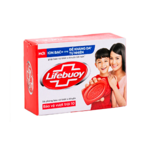 Xà Bông Cục Lifebuoy Diệt Khuẩn Dưỡng Ẩm Chăm Sóc Da 90g